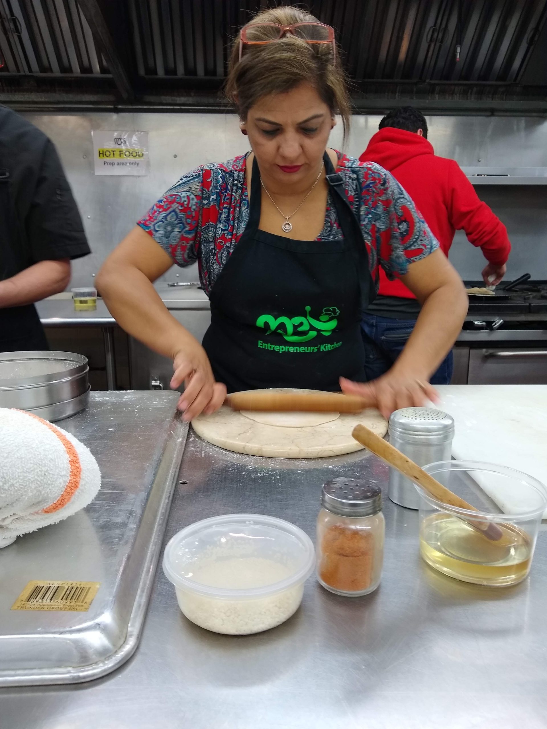 Former Saffron owners lead cooking classes at Entrepreneurs' Kitchen