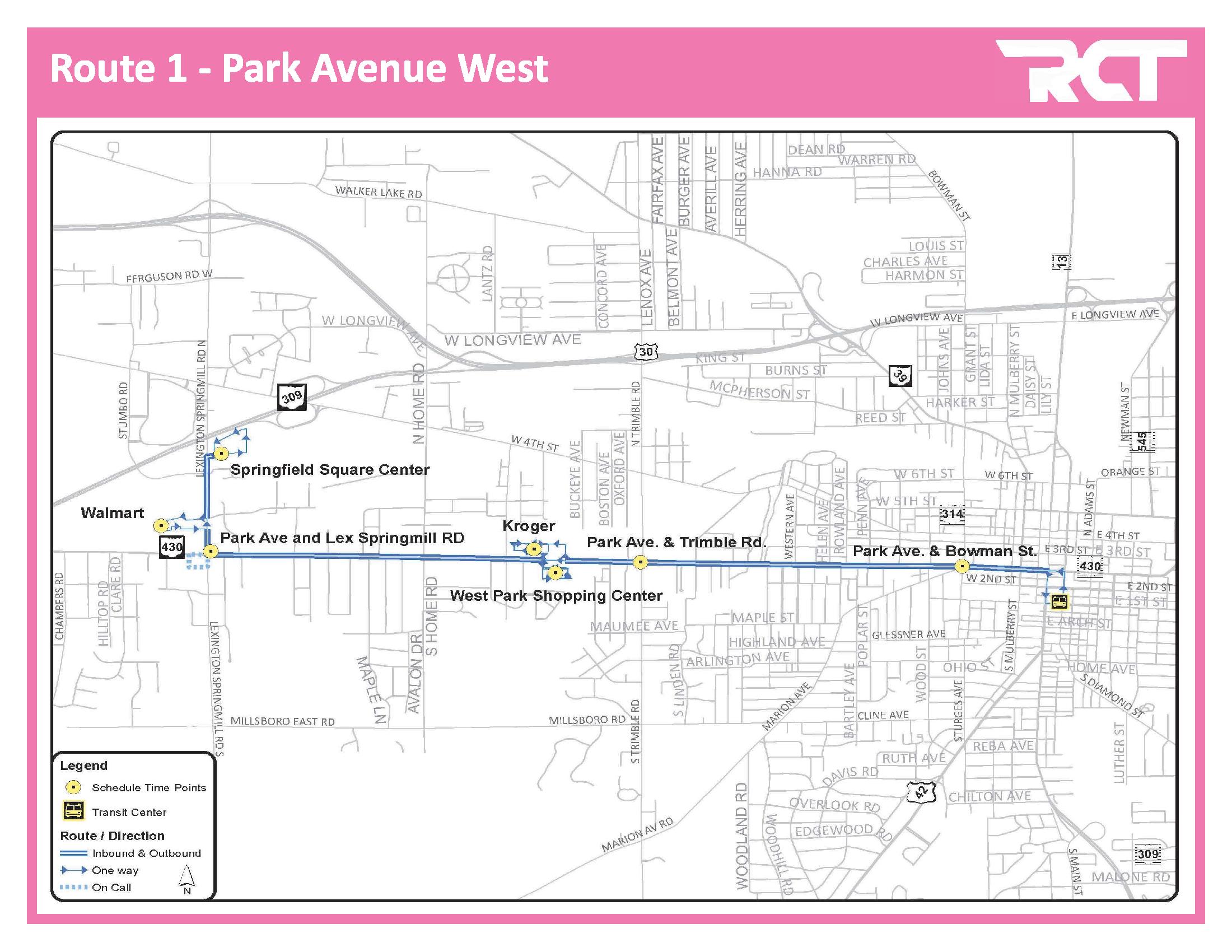GALLERY Richland County Transit fixed bus routes