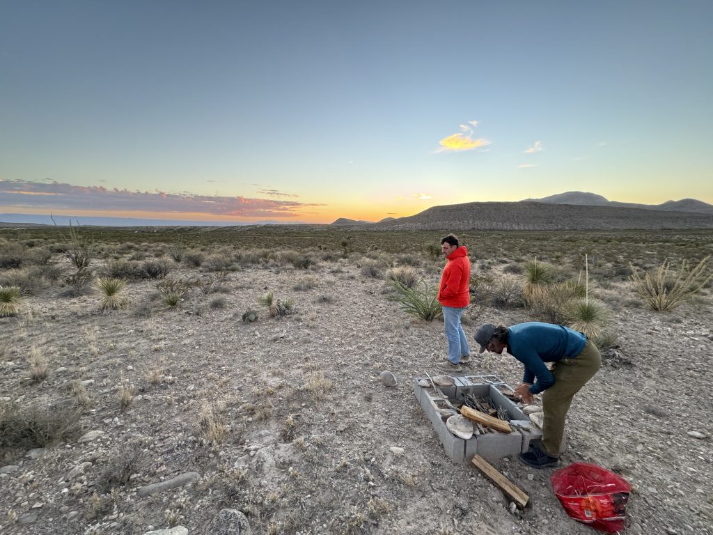 West Texas desert 