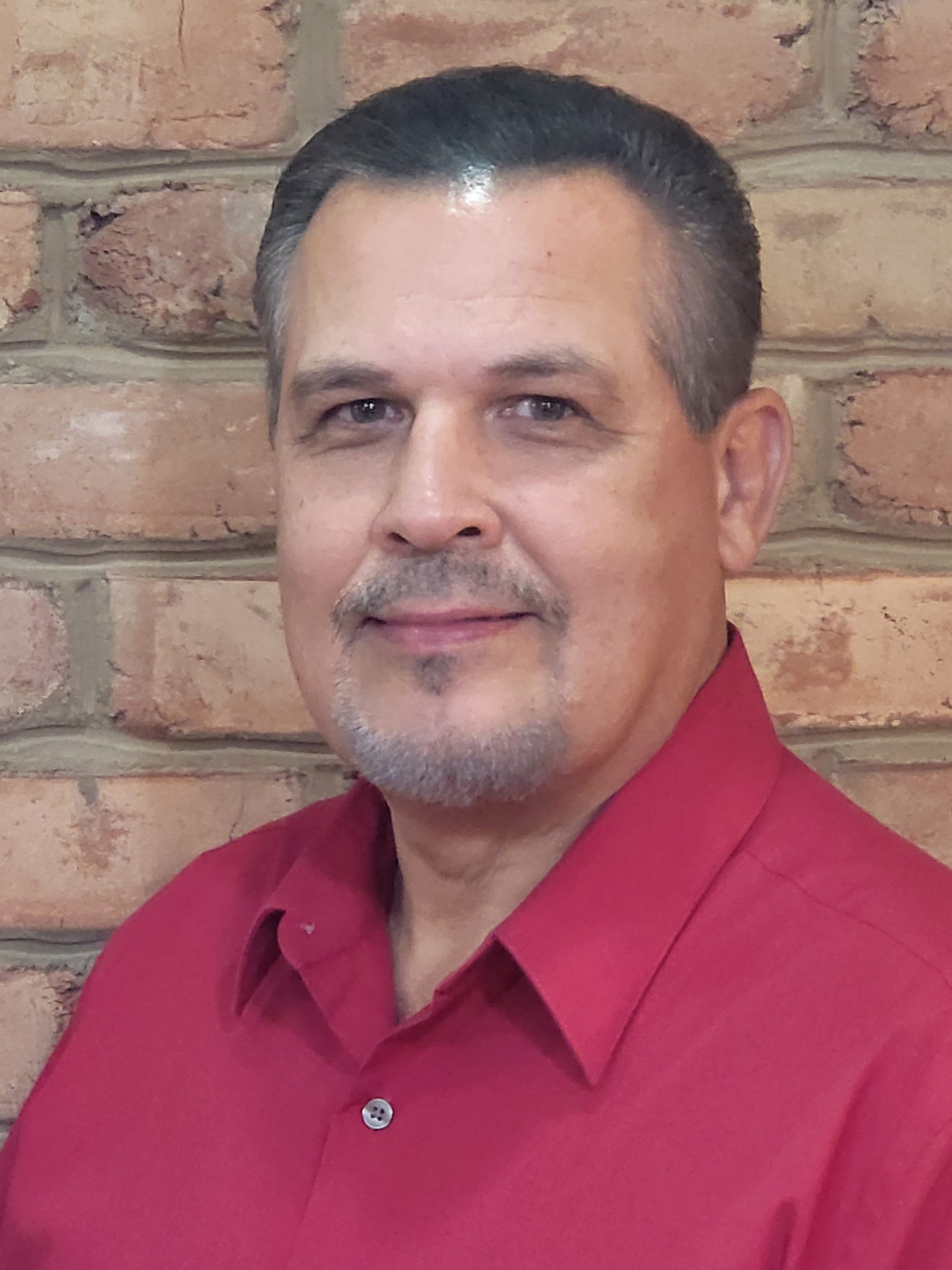 Shelby school board candidate Rick Lewis smiles for photo.