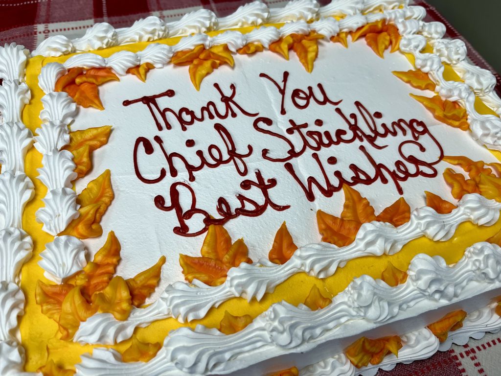 Mansfield Fire Department celebrates career of Chief Steve Strickling