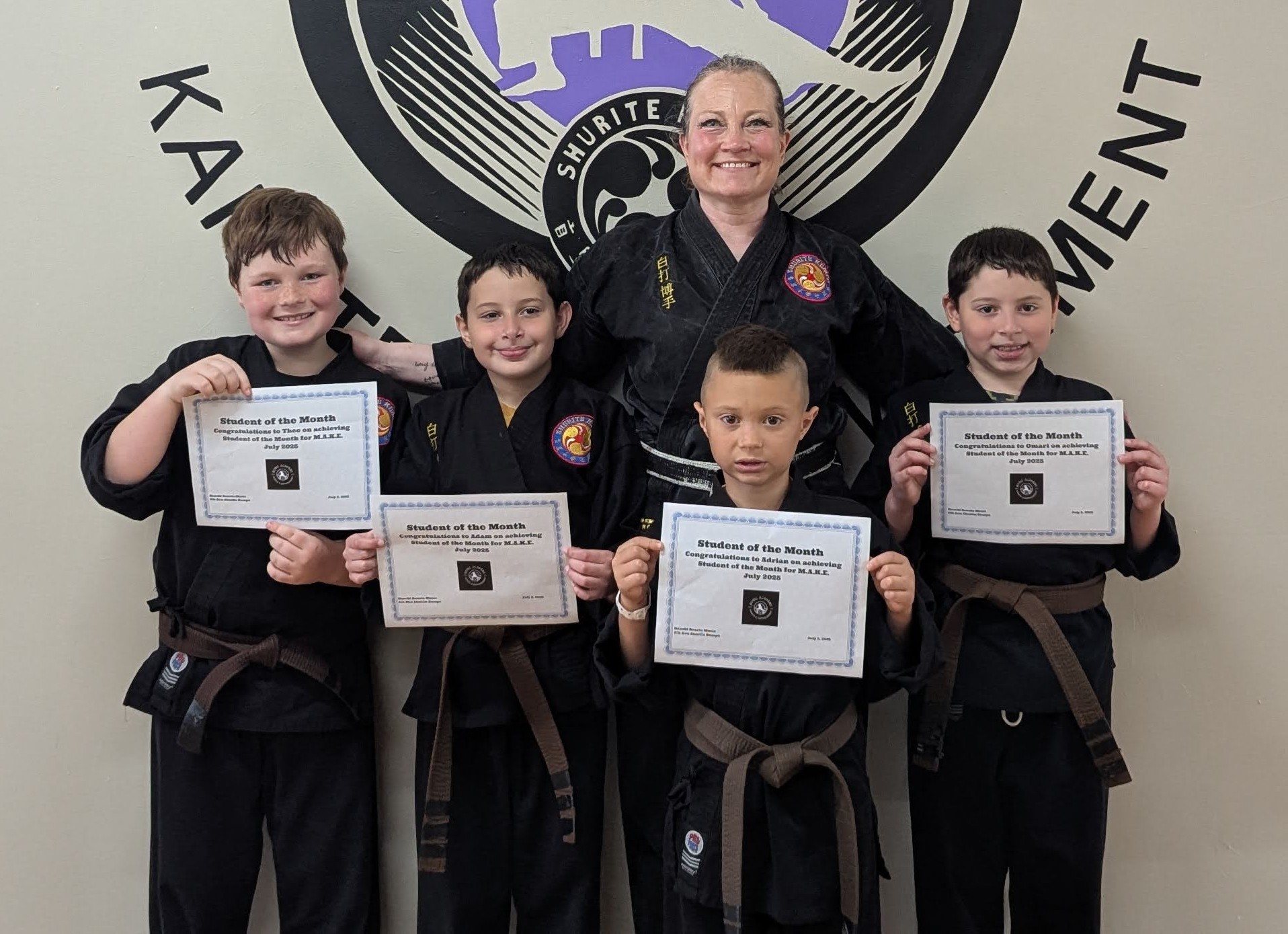 Music Academy of Karate and Empowerment preps for annual camp